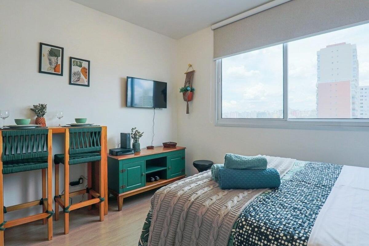 Aconchegante Studio No Bras Com Piscina/Metro Bras São Paulo Eksteriør bilde