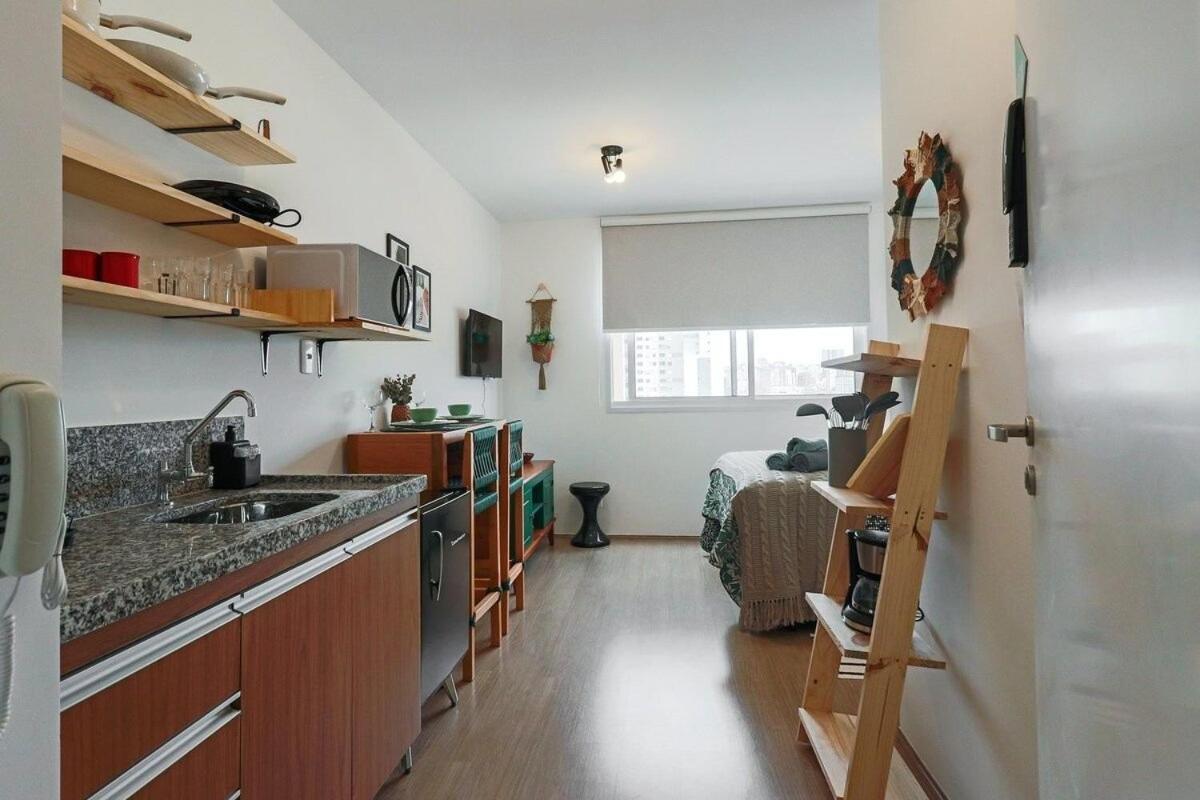 Aconchegante Studio No Bras Com Piscina/Metro Bras São Paulo Eksteriør bilde
